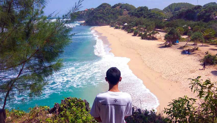 pantai watu kodok photos