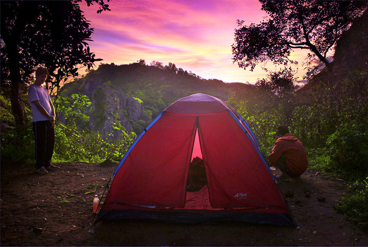 Gunung Api Nglanggeran camping ground