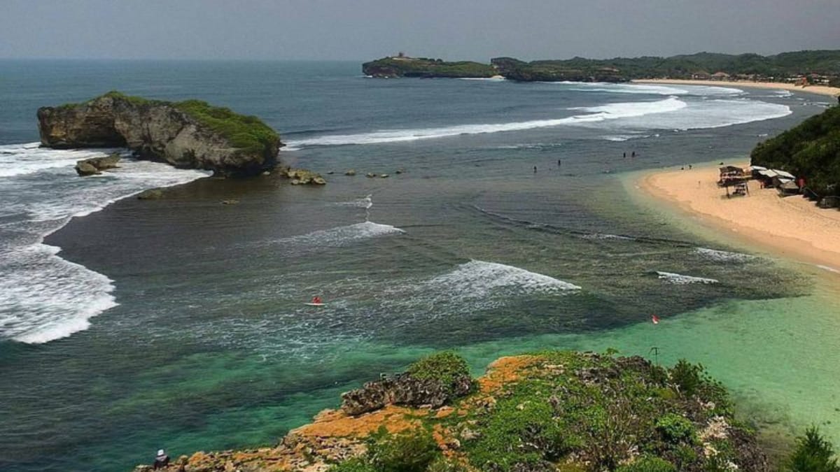 gambar pantai sundak