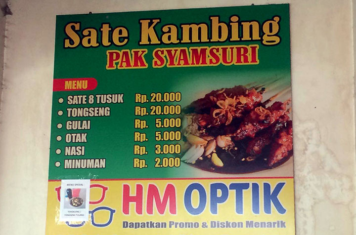 harga sate klathak jogja murah