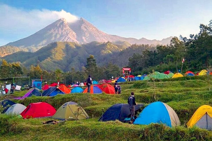 tempat camping di kaliurang jogja